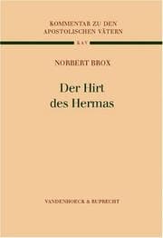 Tapa de Kommentar zu den Apostolischen Vätern (KAV), 8 Bde., Bd.7, Der Hirt des Hermas