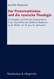 Tapa de Der Protestantismus Und Die Russische Theologie