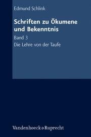 Tapa de Schriften Zu Oekumene Und Bekenntnis