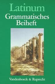 Tapa de Latinum. Grammatisches Beiheft