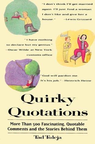 Tapa de Quirky Quotations