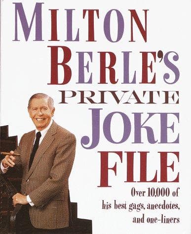 Tapa de Milton Berle's private joke file