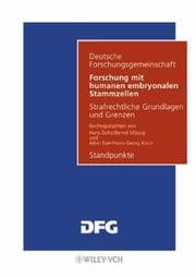 Tapa de Forschung mit humanen embryonalen Stammzellen