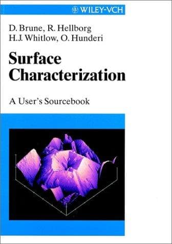 Tapa de Surface characterization