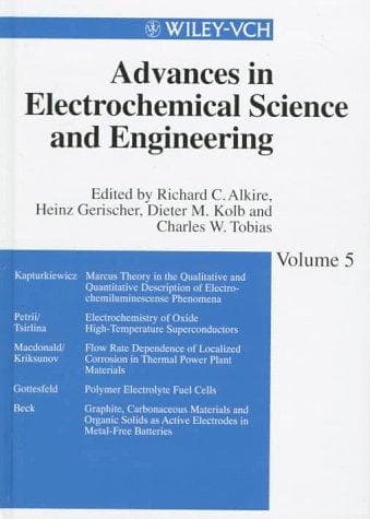 Tapa de Advances in electrochemical science and engineering