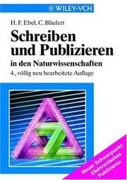 Tapa de Schrieben Und Publizieren in Der Naturwissenschaften 4 Auflage