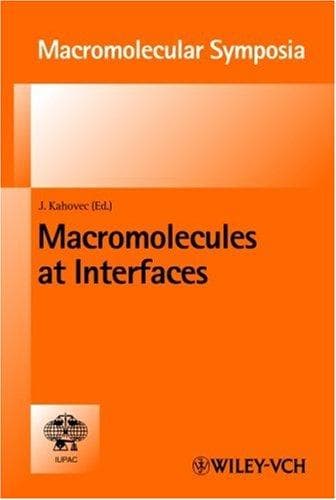 Tapa de Macromolecules at Interfaces