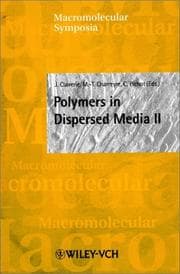 Tapa de Polymers in Dispersed Media II