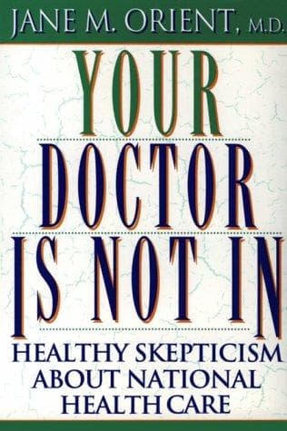 Tapa de Your doctor is not in