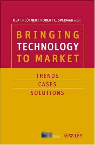 Tapa de Bringing technology to market