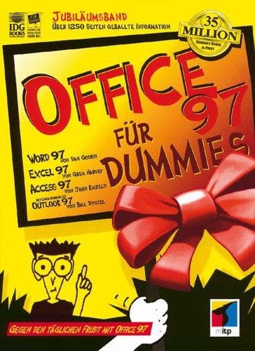 Tapa de Office 97 für Dummies