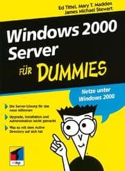 Tapa de Windows 2000 Server für Dummies