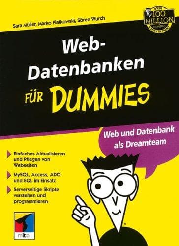 Tapa de Webdatenbanken für Dummies
