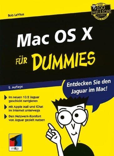 Tapa de Mac OS X Für Dummies