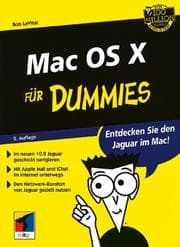Tapa de Mac OS X Für Dummies
