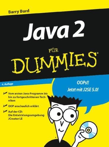 Tapa de Java 2 Für Dummies