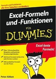 Tapa de Excel-Formeln Und -Funktionen Für Dummies