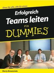 Tapa de Teams Erfolgreich Fuhren Für Dummies