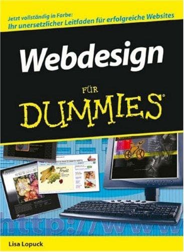 Tapa de Webdesign Für Dummies