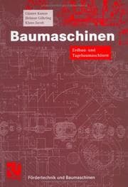 Tapa de Baumaschinen . Erdbau- und Tagebaumaschinen