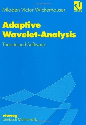 Tapa de Adaptive Wavelet Analysis