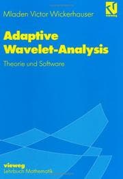 Tapa de Adaptive Wavelet Analysis