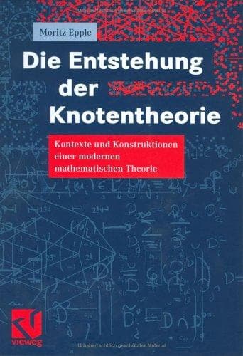Tapa de Geschichte der Knotentheorie