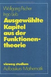 Tapa de Ausgewählte Kapitel aus der Funktionentheorie
