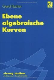 Tapa de Vieweg Studium, Nr.67, Ebene algebraische Kurven
