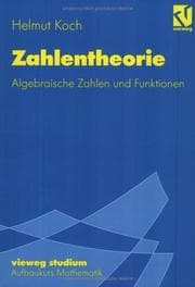Tapa de Vieweg Studium, Nr.72, Zahlentheorie