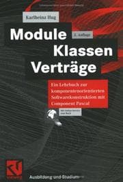Tapa de Module, Klassen, Verträge. Ein Lehrbuch zur komponentenorientierten Softwarekonstruktion mit Component Pascal