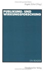 Tapa de Ergebnisse der Publikums- und Wirkungsforschung. Ein Reader