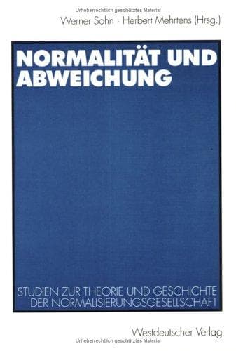 Tapa de Normalität und Abweichung