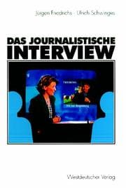 Tapa de Das journalistische Interview