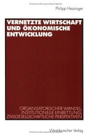 Tapa de Vernetzte Wirtschaft und ökonomische Entwicklung. Organisatorischer Wandel, institutionelle Einbettung, zivilgesellschaftliche Perspektiven
