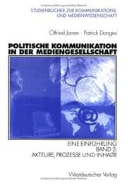 Tapa de Politische Kommunikation in der Mediengesellschaft : Eine Einführung Band 2