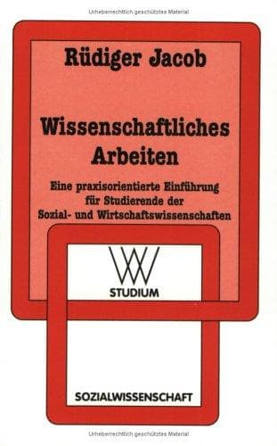 Tapa de Wissenschaftliches Arbeiten