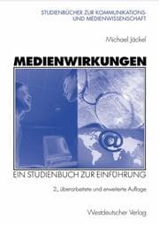 Tapa de Medienwirkungen. Ein Studienbuch zur Einführung