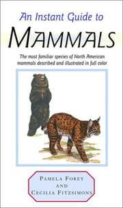 Tapa de An Instant Guide to Mammals (Instant Guides)