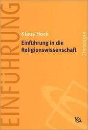Tapa de Einführung in die Religionswissenschaft