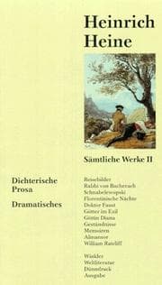 Tapa de Sämtliche Werke, 4 Bde., Ln, Bd.2, Dichterische Prosa, Dramatisches