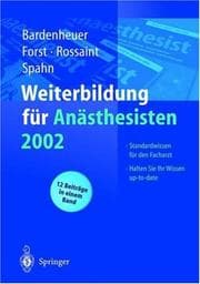 Tapa de Weiterbildung Für Anästhesisten 2002