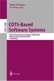 Tapa de COTS-based software systems