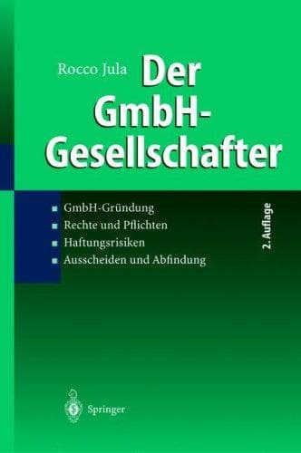 Tapa de Der GmbH-Gesellschafter