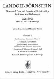 Tapa de Molecular Constants from Microwave, Molecular Beam, and Electron Spin Resonance Spectroscopy