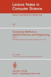 Tapa de Computing methods in applied sciences and engineering