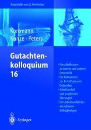 Tapa de Gutachtenkolloquium 16