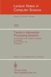 Tapa de Trends in information processing systems