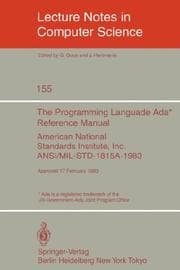 Tapa de The Programming Language Ada. Reference Manual