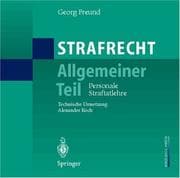 Tapa de Strafrecht Allgemeiner Teil